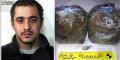 Carmine Penna e la marijuana ritrovata nel nascondiglio