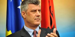 Il Presidente della Repubblica del Kosovo Hashim Thaçi