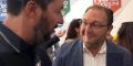 Raffaele Riga con Matteo Salvini