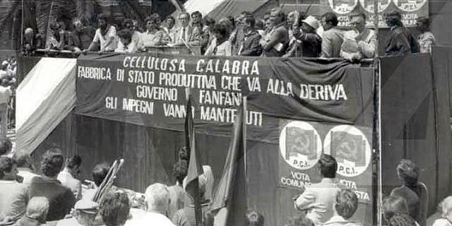 Enrico Berlinguer a Crotone, Giugno 1983