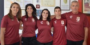 Nella foto: Alessandra Benedetto, Rossella Zoccali, Alessandra Attisano, Gabriele Nicoletti e Riccardo Partinico
