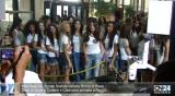 Miss Italia nel mondo: finaliste visitano Bronzi di Riace