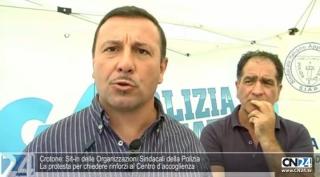 Crotone: Sit-in Siap per chiedere rinforzi al Centro d’accoglienza