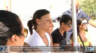 Centrale a Biomasse di Cutro: nuova protesta dei lavoratori