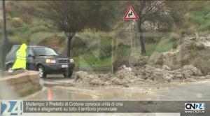 Maltempo: il Prefetto di Crotone convoca unità di crisi