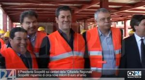 Il Presidente Scopelliti sui cantieri della “Cittadella Regionale”