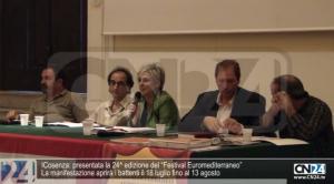 Cosenza: presentata la 24ª edizione del “Festival Euromediterraneo”