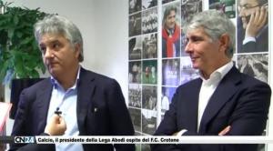 Calcio, il presidente della Lega Abodi ospite del F.C. Crotone