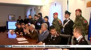 Offensiva contro le cosche nel Vibonese. Conferenza stampa in prefettura