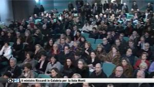 Il ministro Riccardi in Calabria per la lista Monti
