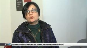 Luciana Gaccione: “dall’Udc una nomina per dare voce alla disabilità”