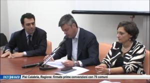 Pisl Calabria, Regione: firmate prime convenzioni con 79 comuni