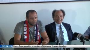 Nuova Cosenza calcio: presentato ufficialmente il nuovo allenatore