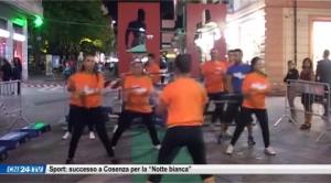 Sport: successo a Cosenza per la “Notte bianca”