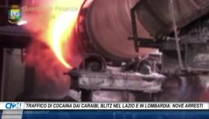 Traffico di cocaina dai Caraibi, blitz nel Lazio e in Lombardia: nove arresti