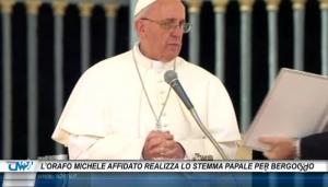 L’orafo Michele affidato realizza lo Stemma Papale per Bergoglio