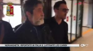 ‘Ndrangheta: riportato in Italia il latitante reggino Leo Caridi