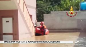 Maltempo: Nicotera e Joppolo sott’acqua, soccorsi