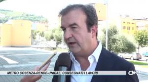 Metro Cosenza-Rende-Unical, consegnati i lavori: il 10 settembre apre il cantiere