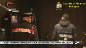 Casa di riposo “spogliata” e “depredata”: due crotonesi arrestati a Bologna, altri 21 indagati