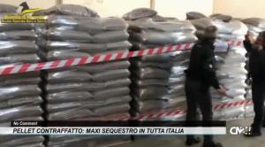 Pellet contraffatto: maxi sequestro in tutta Italia, indagati decine di produttori e rivenditori