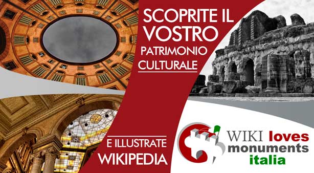 Risultati immagini per Wiki Loves Monuments Italia